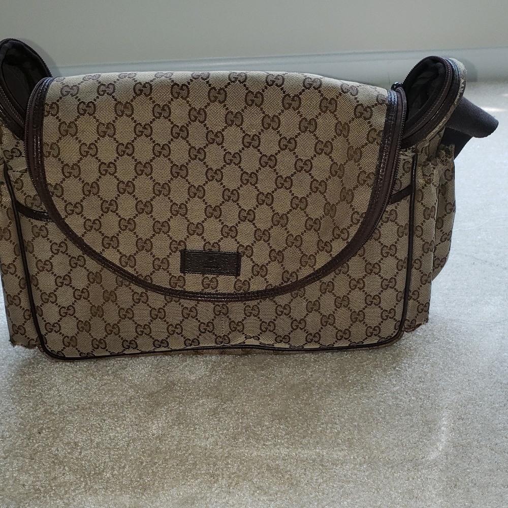 Gucci diaper bag